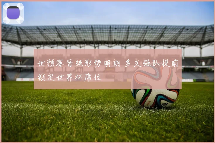 世预赛晋级形势明朗 多支强队提前锁定世界杯席位